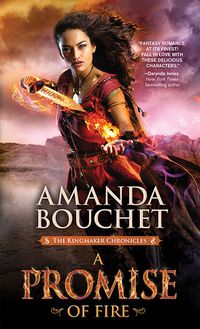 Cover of A Promise of Fire by Amanda Bouchet
