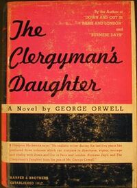 Cover of A Clergyman's Daughter by George Orwell
