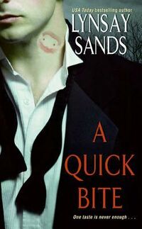 Cover of A Quick Bite by Lynsay Sands
