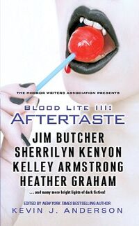 Cover of Blood Lite III: Aftertaste edited by Kevin J. Anderson