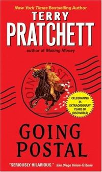 Cover of Going Postal by Terry Pratchett