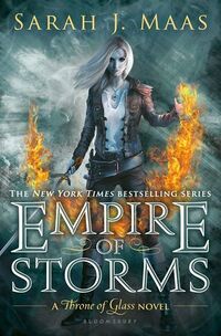 Cover of Empire of Storms by Sarah J. Maas