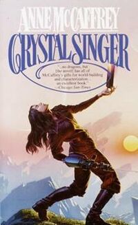 Cover of The Crystal Singer by Anne McCaffrey