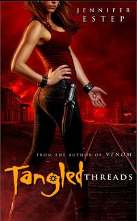 Cover of Tangled Threads by Jennifer Estep