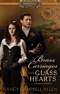 Cover of Brass Carriages and Glass Hearts by Nancy Campbell Allen