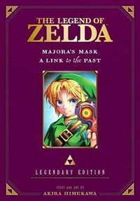 Cover of The Legend of Zelda: Legendary Edition, Vol. 3: Majora's Mask/A Link to the Past by Akira Himekawa