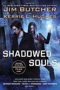 Cover of Shadowed Souls edited by Jim Butcher & Kerrie L. Hughes