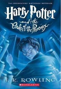 Cover of Harry Potter and the Order of the Phoenix by J.K. Rowling