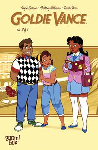 Cover of Goldie Vance No. 2 by Hope Larson, Brittney Williams, & Sarah Stern