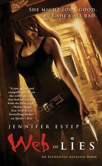 Cover of Web of Lies by Jennifer Estep