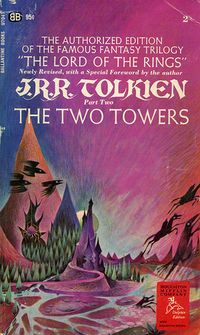 Cover of The Two Towers by J.R.R. Tolkien