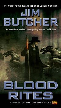 Cover of Blood Rites by Jim Butcher